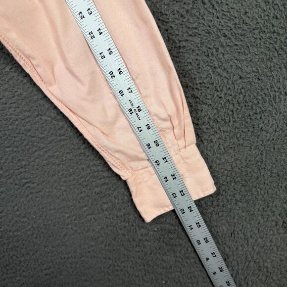 Vintage Gitman Bros Shirt Mens 15.5 34 Orange Button Down Long Sleeve Made USA - Picture 12 of 13